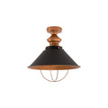 Nowodvorski Lampa przysufitowa GARRET 25W only LED 50/60Hz - Stal lakierowana - Czekoladowy 9247