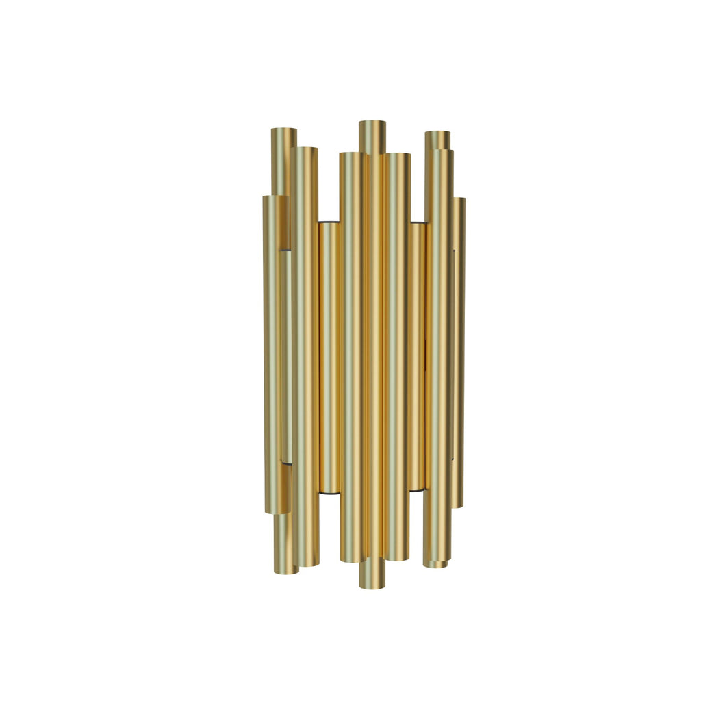 Maxlight Kinkiet Organic - Metal + akryl - Złoty szczotkowany W0311D