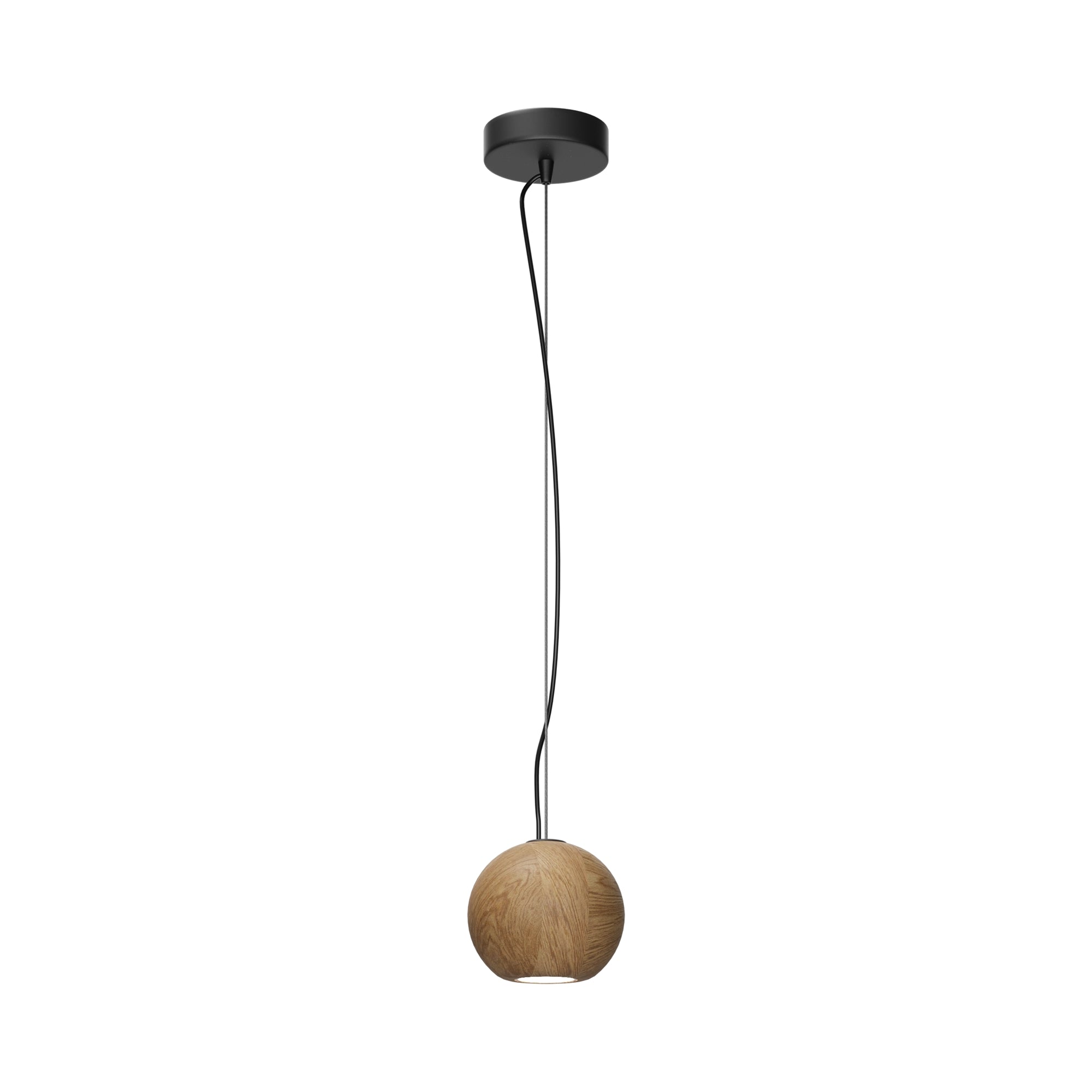 Maytoni Lampa wisząca Basic Texture - Metal - Czarny MOD461PL-01BG