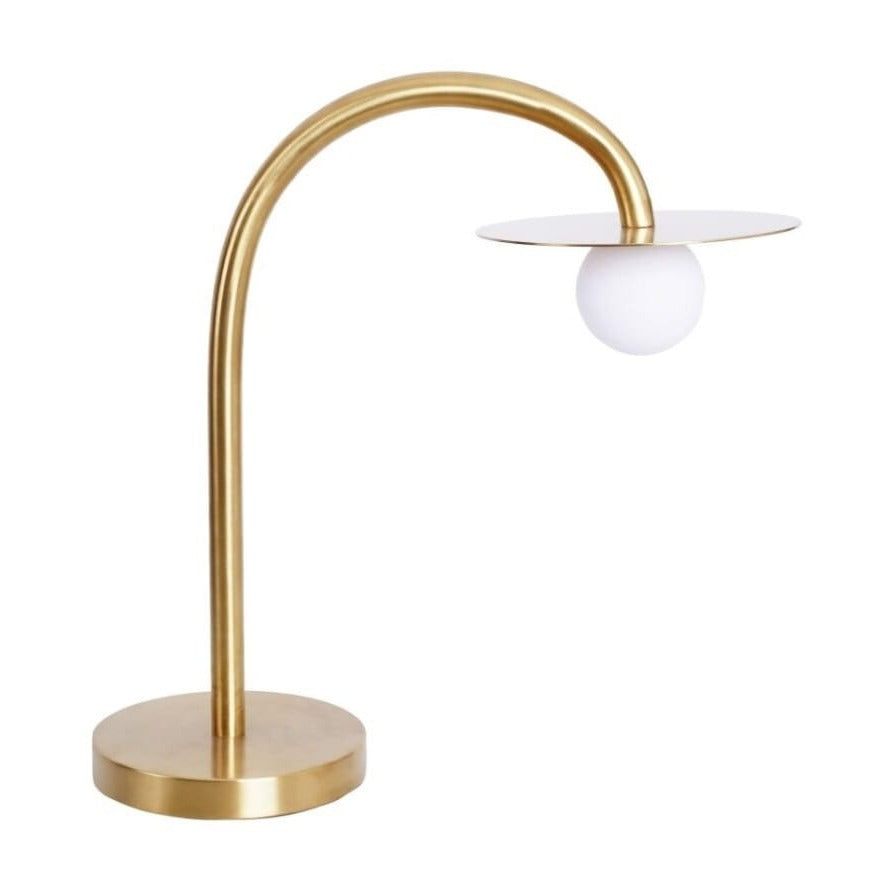 Maxlight Lampa stołowa Enigma - Metal + szkło - Złoty T0054