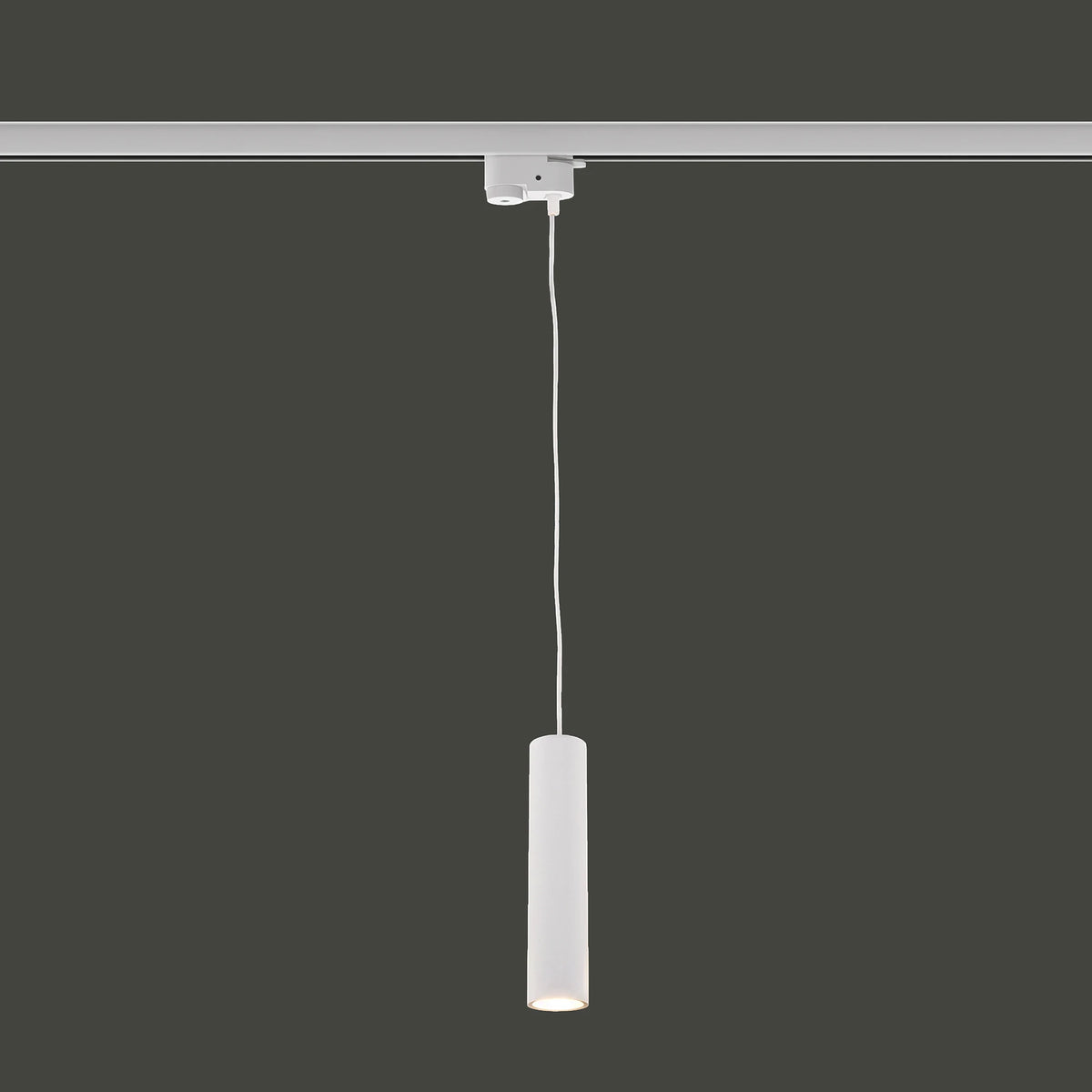 Nowodvorski System szynowy PROFILE EYE 1-obwodowy Profile Lampa 10W only LED - Stal lakierowana - Biały 9337 - lampa włączona