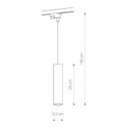 Nowodvorski System szynowy PROFILE EYE 1-obwodowy Profile Lampa 10W only LED - Stal lakierowana - Czarny 9338