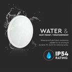 12W Plafon LED slim / Chip SAMSUNG / Barwa:6400K