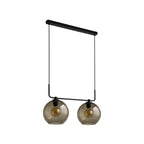Nowodvorski Lampa wisząca MONACO 25W only LED 50/60Hz - Szkło - Czarny I