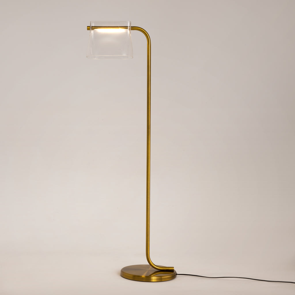 Maytoni Lampa podłogowa Cabaret - Metal - Mosiądz MOD170FL-L8BS3K