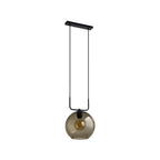 Nowodvorski Lampa wisząca MONACO 25W only LED 50/60Hz - Szkło - Czarny II
