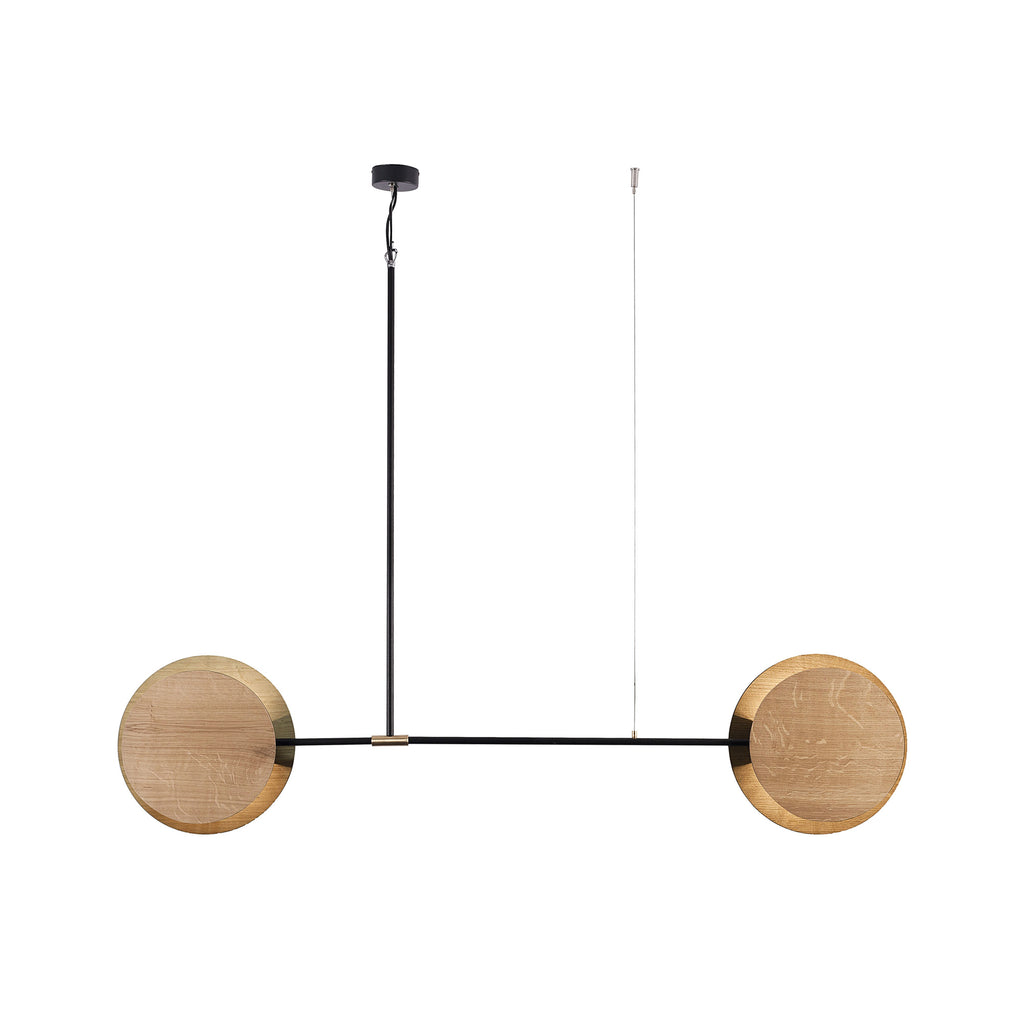 Nowodvorski Lampa wisząca MINIMAL 25W only LED 50/60Hz - Drewno - Dębowy