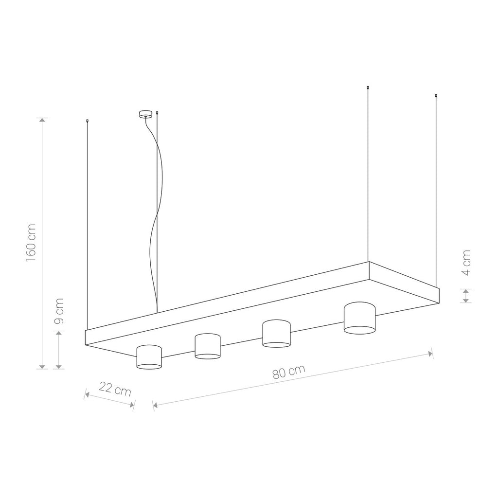 Nowodvorski Lampa wisząca PLANT 10W only LED 50/60Hz - Stal lakierowana - Biały 9382