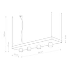 Nowodvorski Lampa wisząca PLANT 10W only LED 50/60Hz - Stal lakierowana - Biały 9382