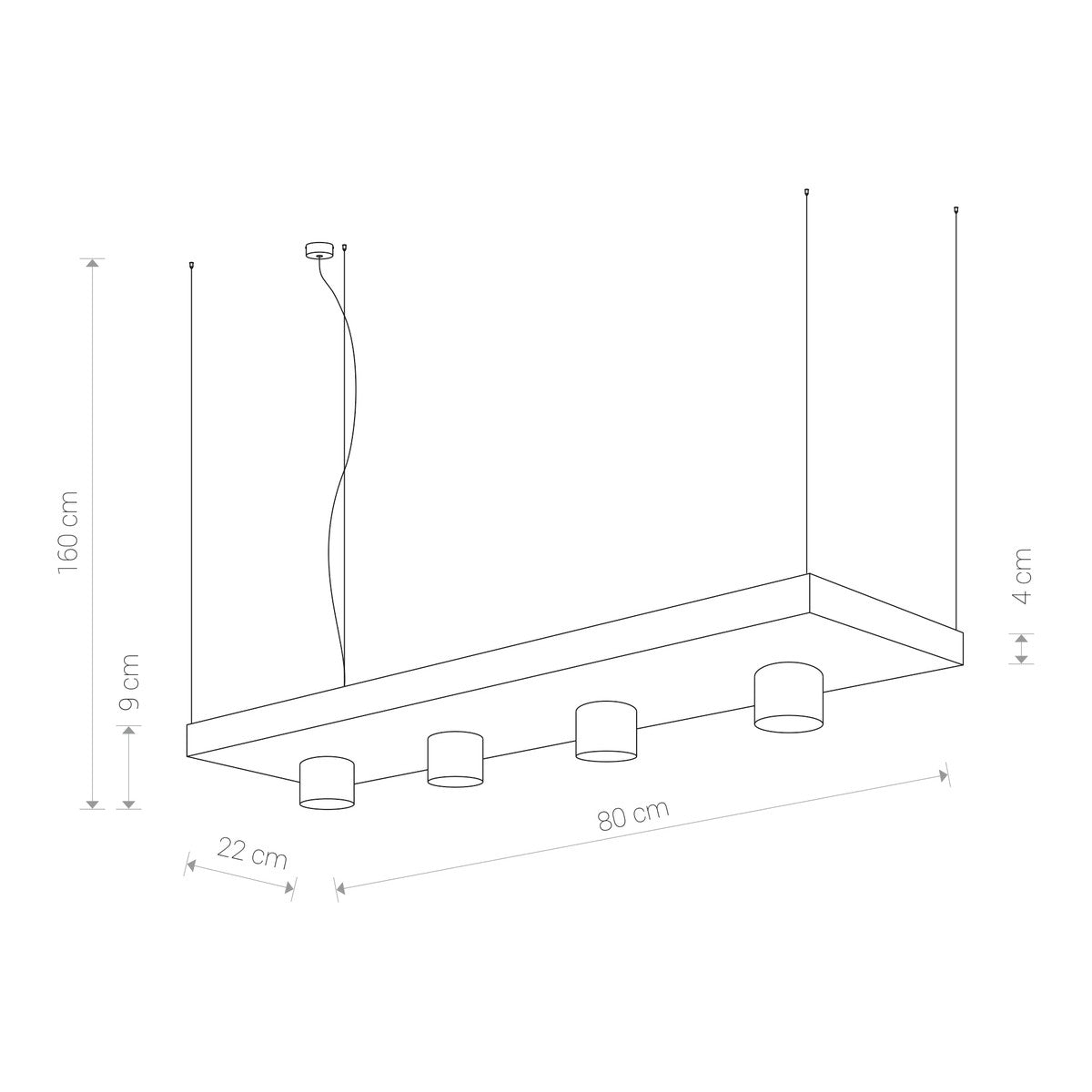 Nowodvorski Lampa wisząca PLANT 10W only LED 50/60Hz - Stal lakierowana - Biały 9382