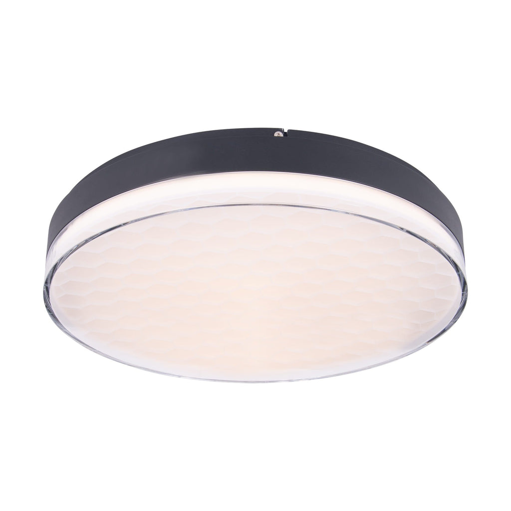 Maxlight Plafon Sekko - Aluminium + żelazo + akryl - Czarny C0218