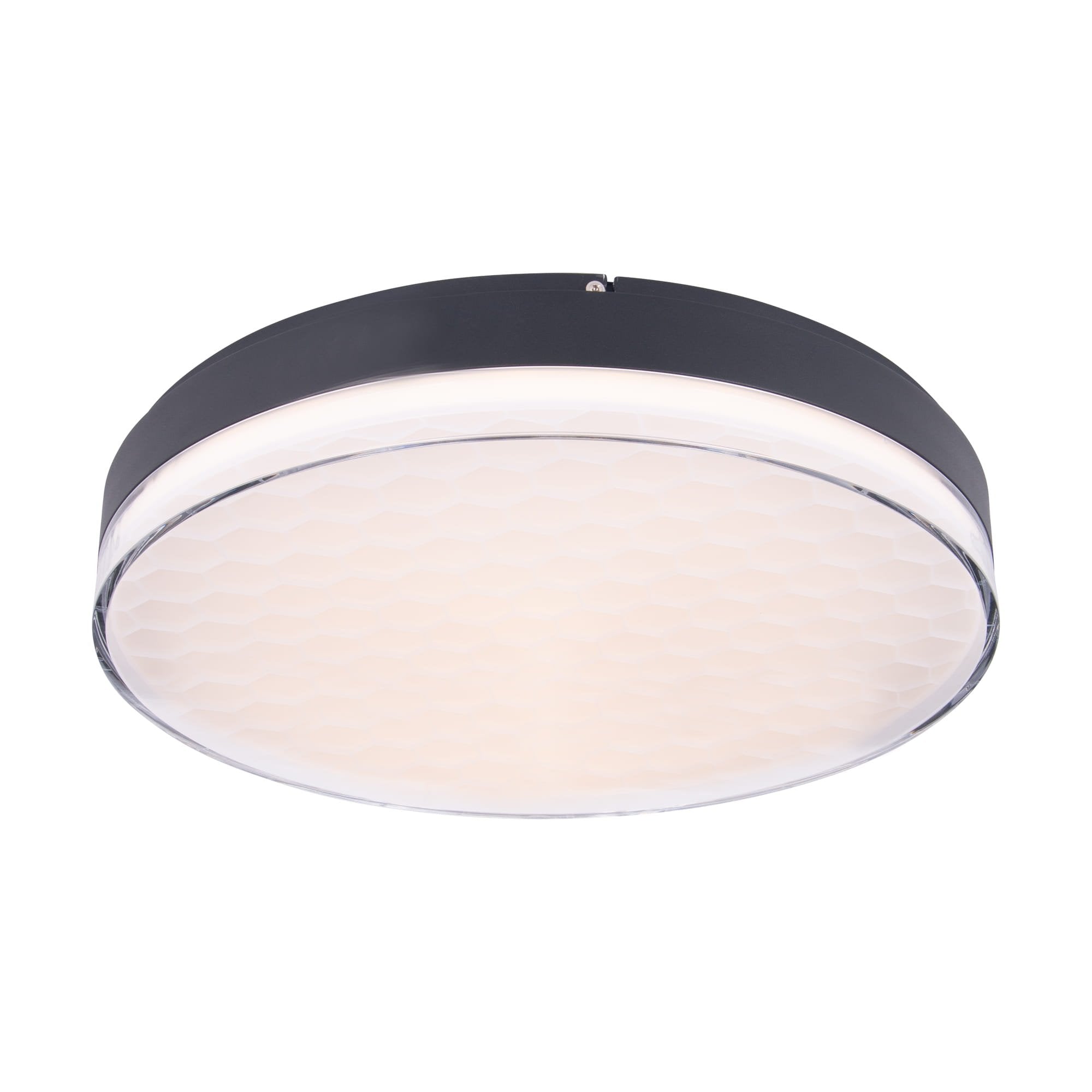 Maxlight Plafon Sekko - Aluminium + żelazo + akryl - Czarny C0218