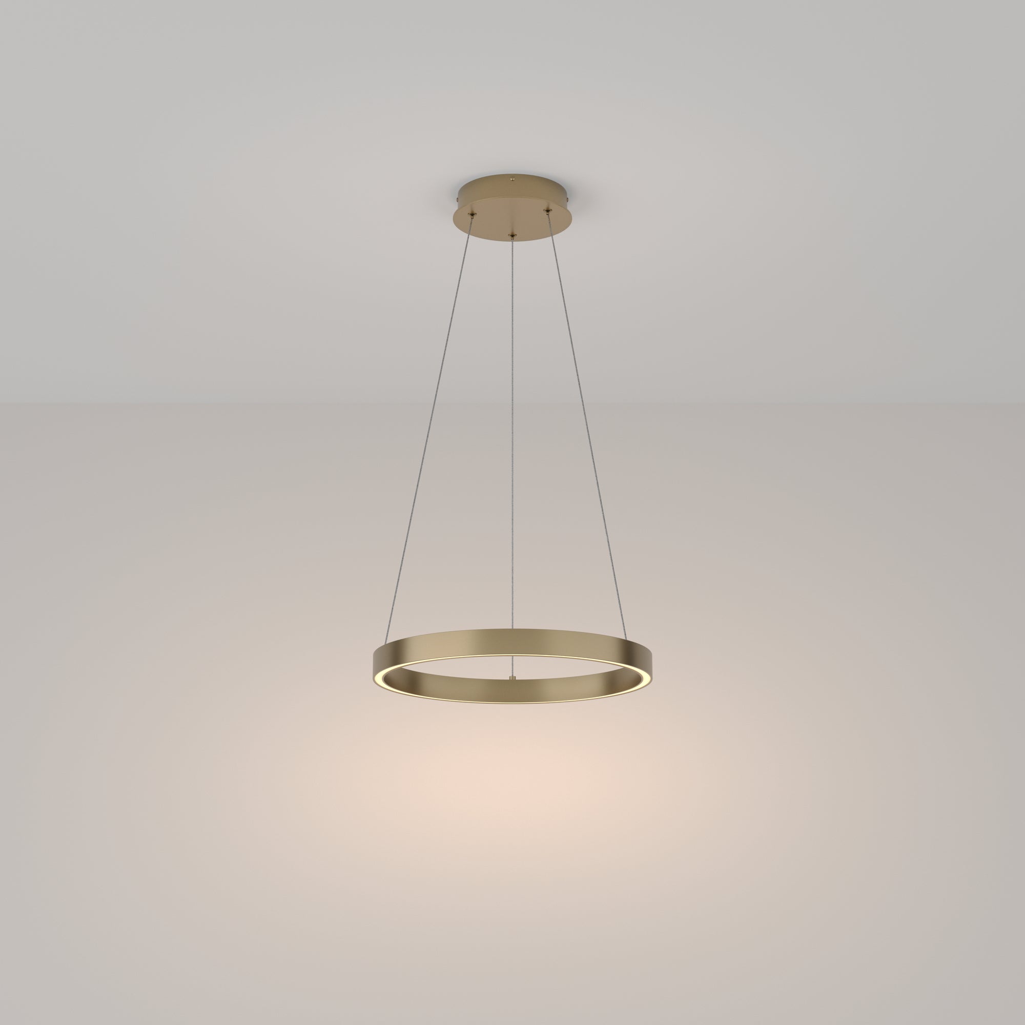 Maytoni Lampa wisząca Rim - Aluminium - Mosiądz MOD058PL-L22BS3K