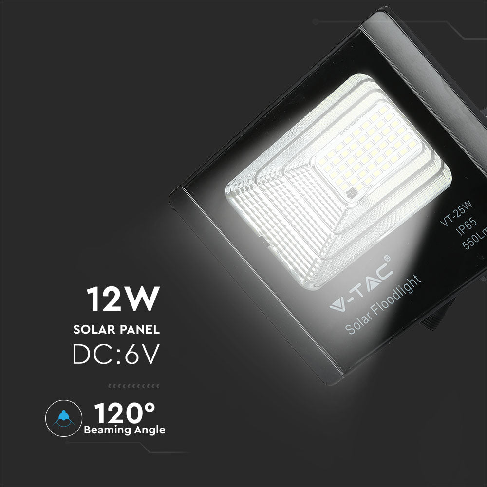 Naświetlacz solarny LED / Barwa:6000K