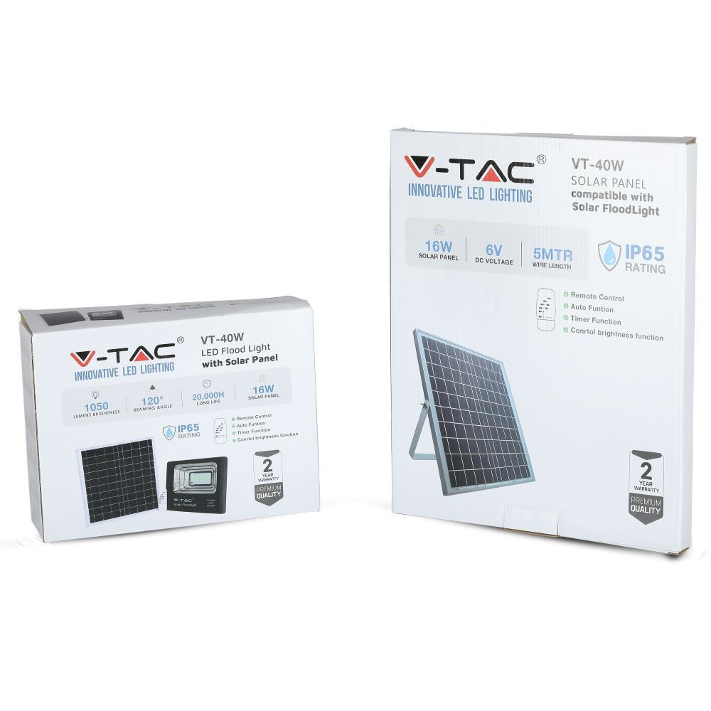 Naświetlacz solarny LED / Barwa:6000K