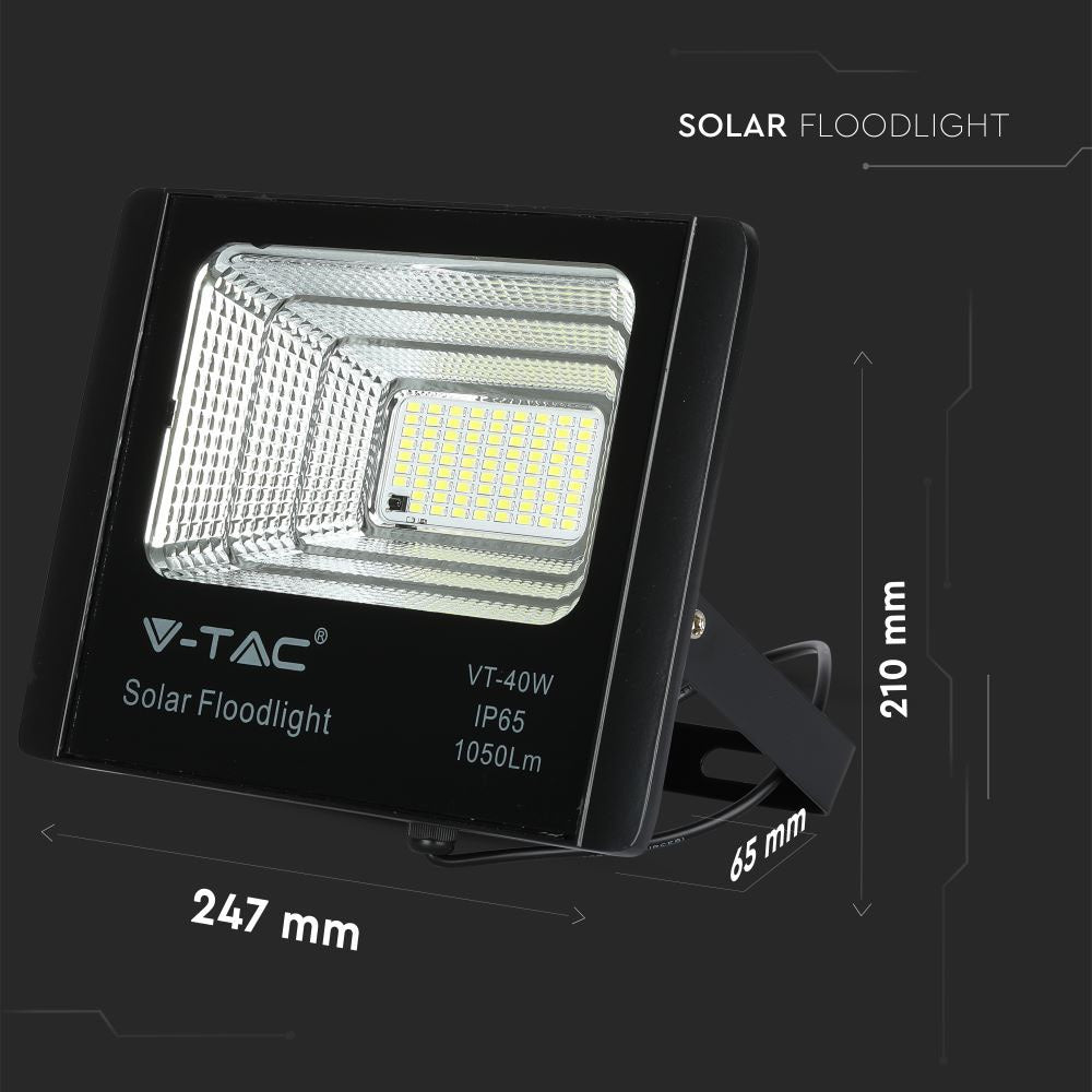 Naświetlacz solarny LED / Barwa:4000K