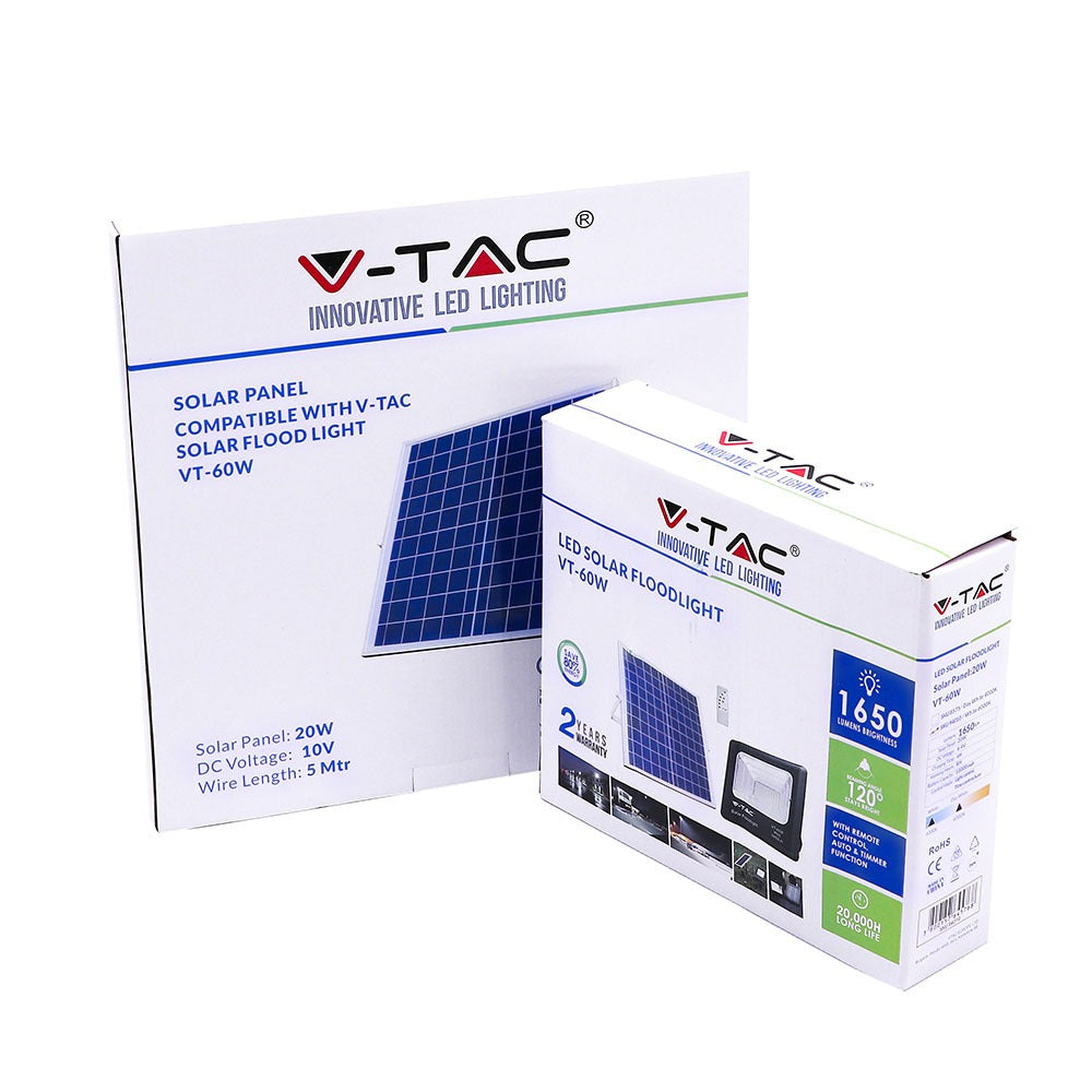 Naświetlacz solarny LED / Barwa:6000K