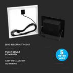 Naświetlacz solarny LED / Barwa:4000K