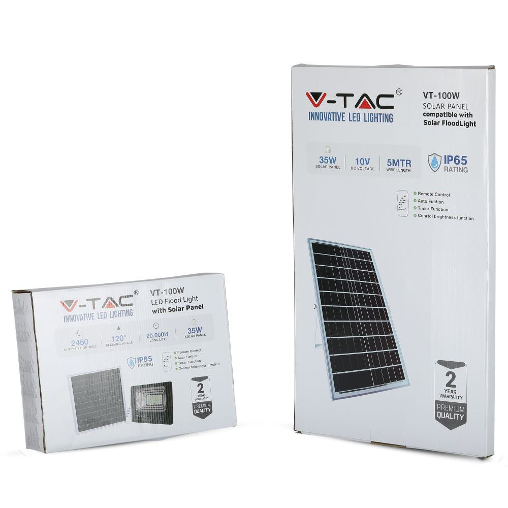 Naświetlacz solarny LED / Barwa:6000K