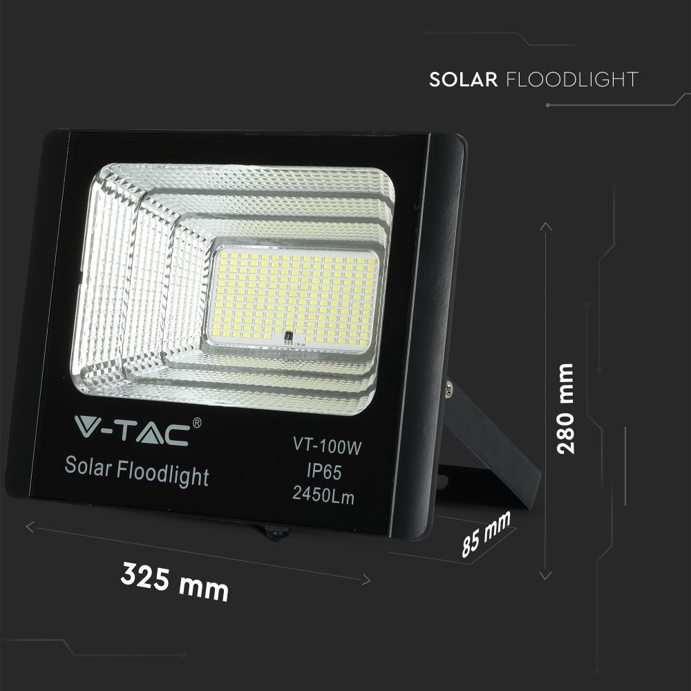 Naświetlacz solarny LED / Barwa:6000K