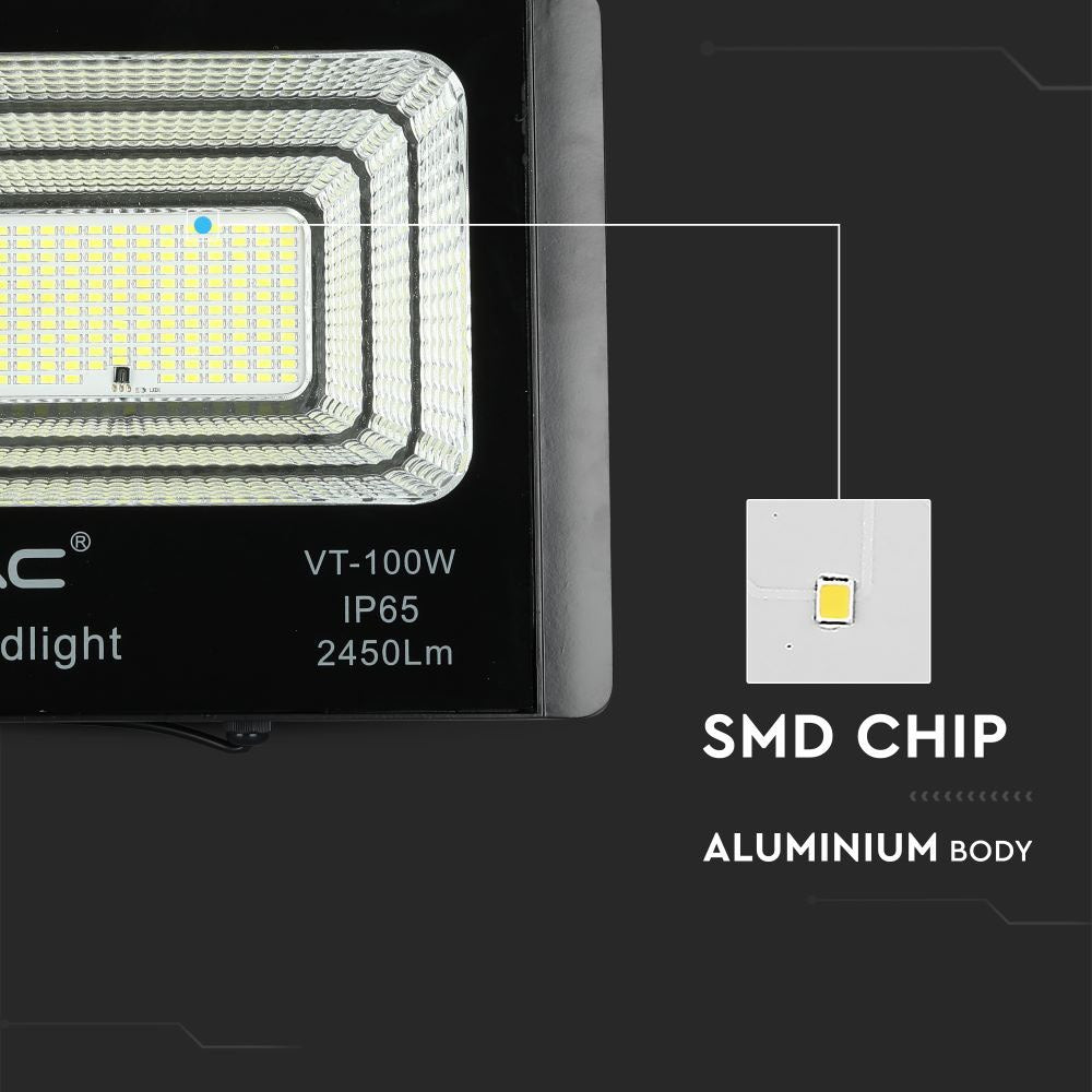 Naświetlacz solarny LED / Barwa:4000K