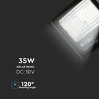 Naświetlacz solarny LED / Barwa:6000K
