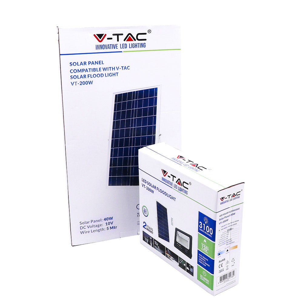 Naświetlacz solarny LED / Barwa:4000K