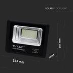 Naświetlacz solarny LED / Barwa:4000K