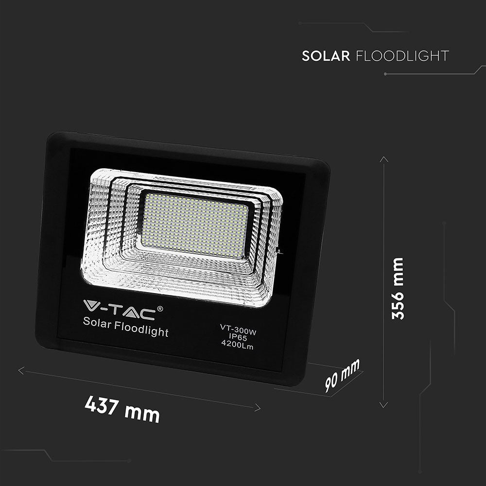 Naświetlacz solarny LED / Barwa:4000K