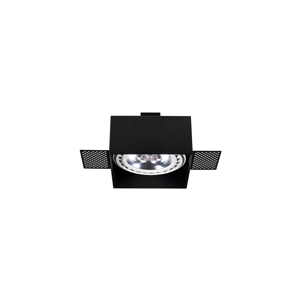 Nowodvorski Lampa downlights podtynkowa MOD PLUS 15W only LED 50/60Hz - Stal lakierowana - Czarny II