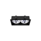 Nowodvorski Lampa downlights podtynkowa MOD 2x15W only LED 50/60Hz - Stal lakierowana - Czarny
