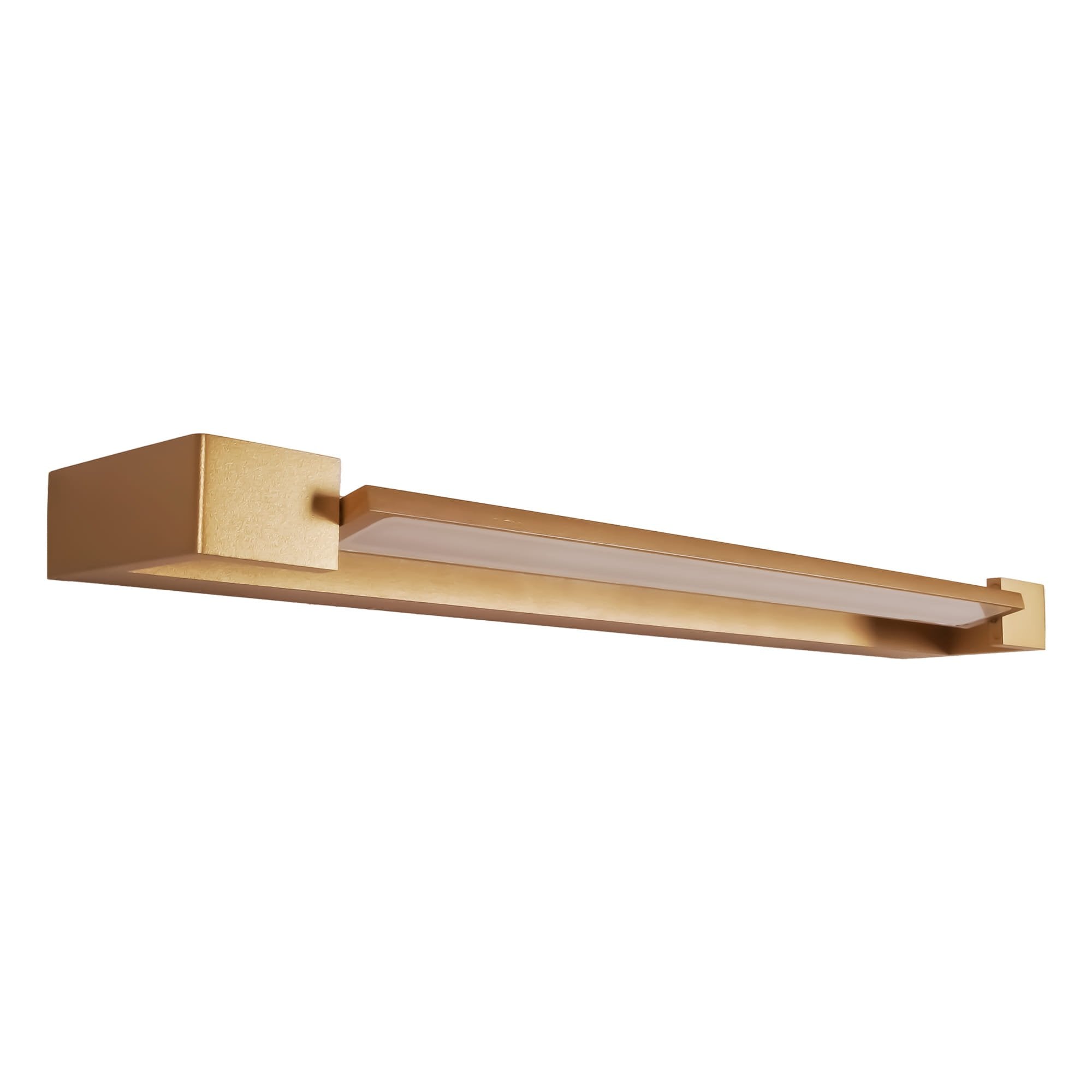 Maxlight Kinkiet Flink - Aluminium + akryl - Złoty W0319
