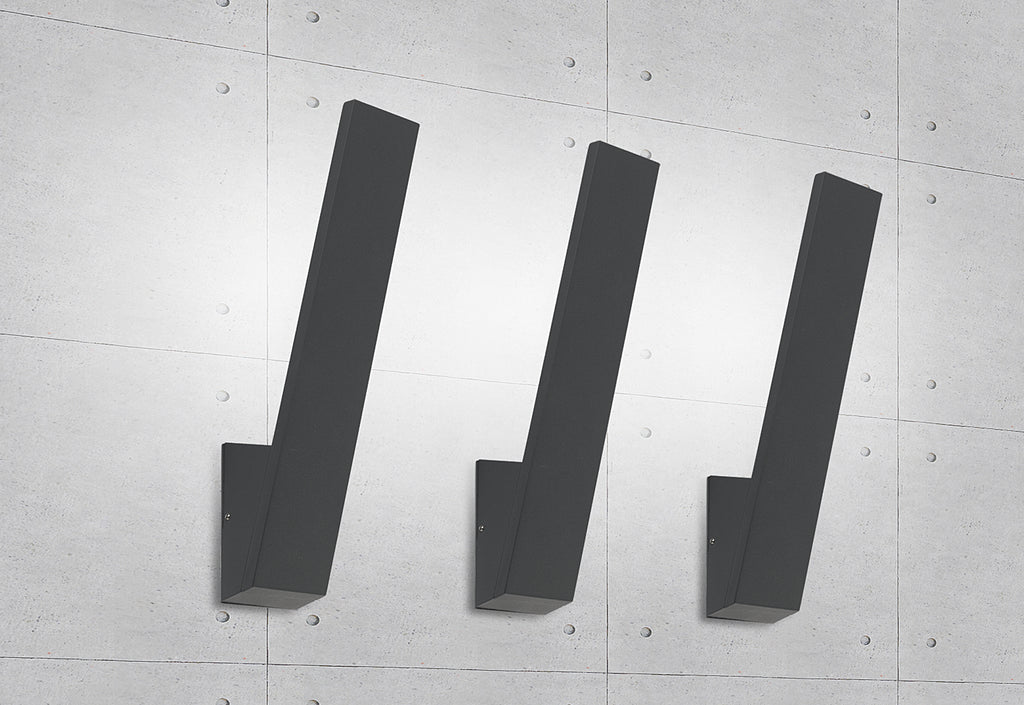 Nowodvorski Lampa ścienna natynkowa ZOA LED 10W 50/60Hz IP54 - Aluminium lakierowane - Grafitowy