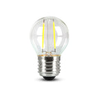 4W G45 Żarówka LED Filament / Klosz Transparentny / Chip SAMSUNG / Barwa:4000K / Trzonek:E27