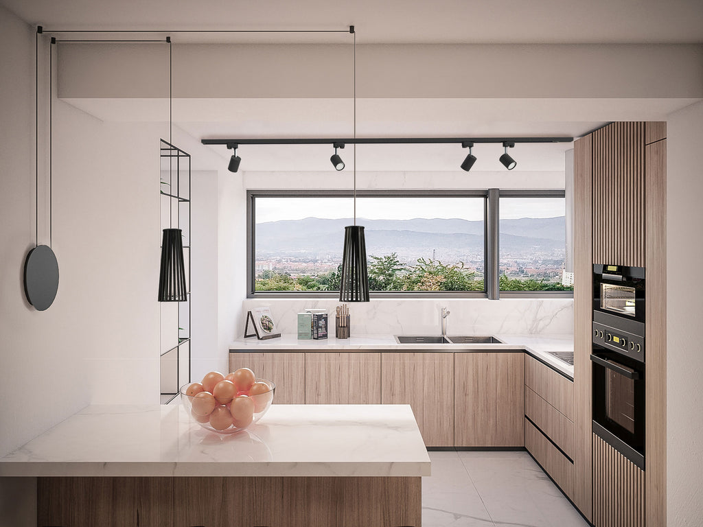 Nowodvorski System szynowy PROFILE TRACK 2 M 1-obwodowy Profile Szyna - Aluminium lakierowane - Czarny