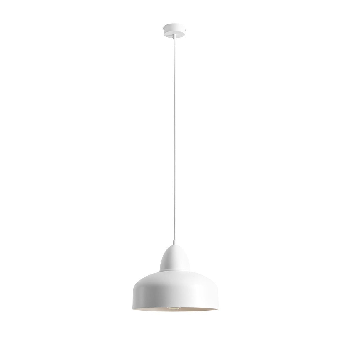 Aldex Lampa Wisząca Como White - Metal - Biały 946G