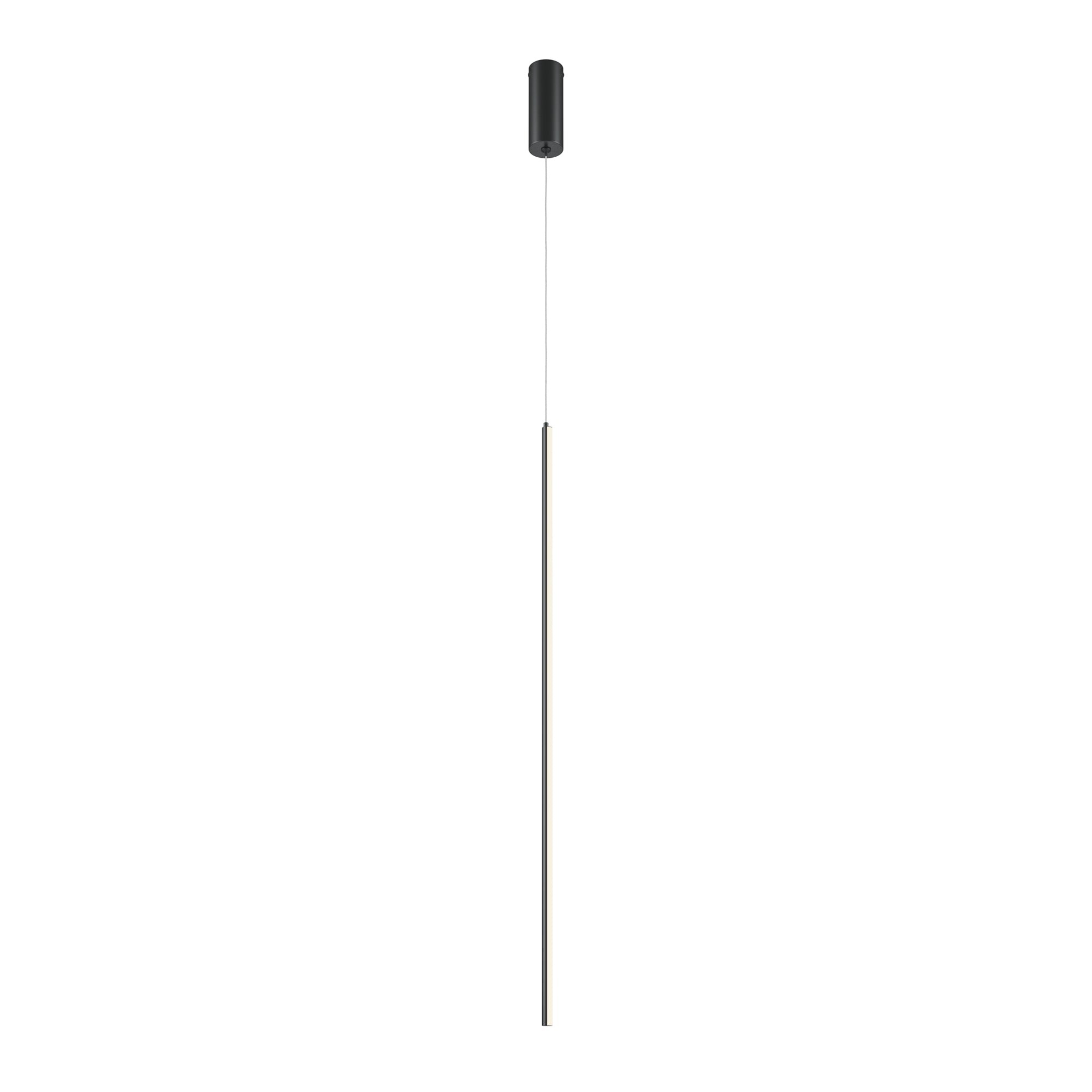 Maytoni Lampa wisząca Halo - Aluminium - Czarny MOD246PL-L24BK1