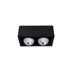 Nowodvorski Lampa przysufitowa BOX ES111 15W only LED 50/60Hz - Sklejka - Czarny I