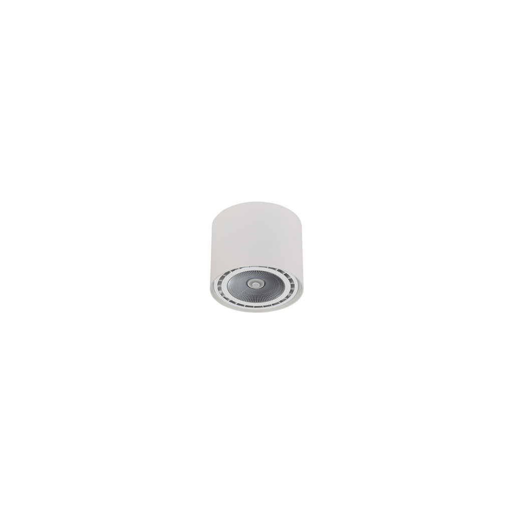 Nowodvorski Lampa downlights natynkowa BIT S 15W only LED 50/60Hz - Stal lakierowana - Biały