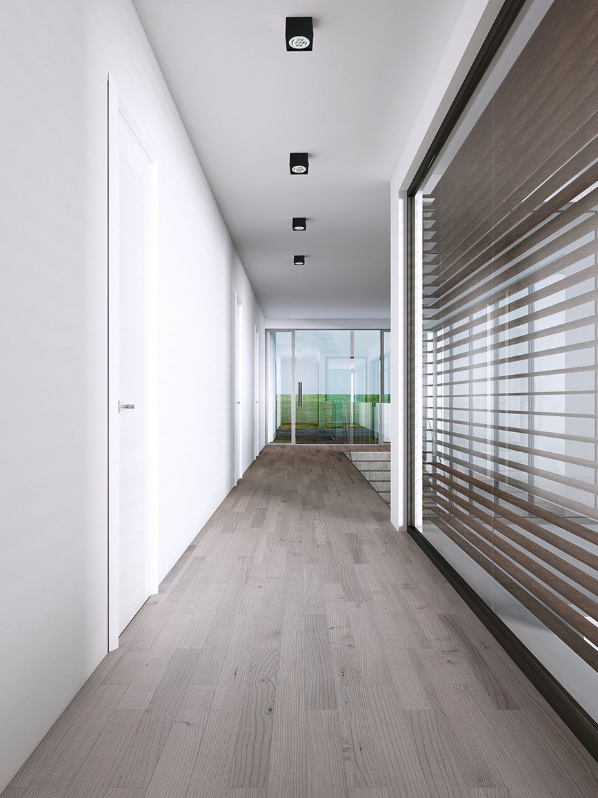 Nowodvorski Lampa przysufitowa BOX ES111 15W only LED 50/60Hz - Sklejka - Czarny II