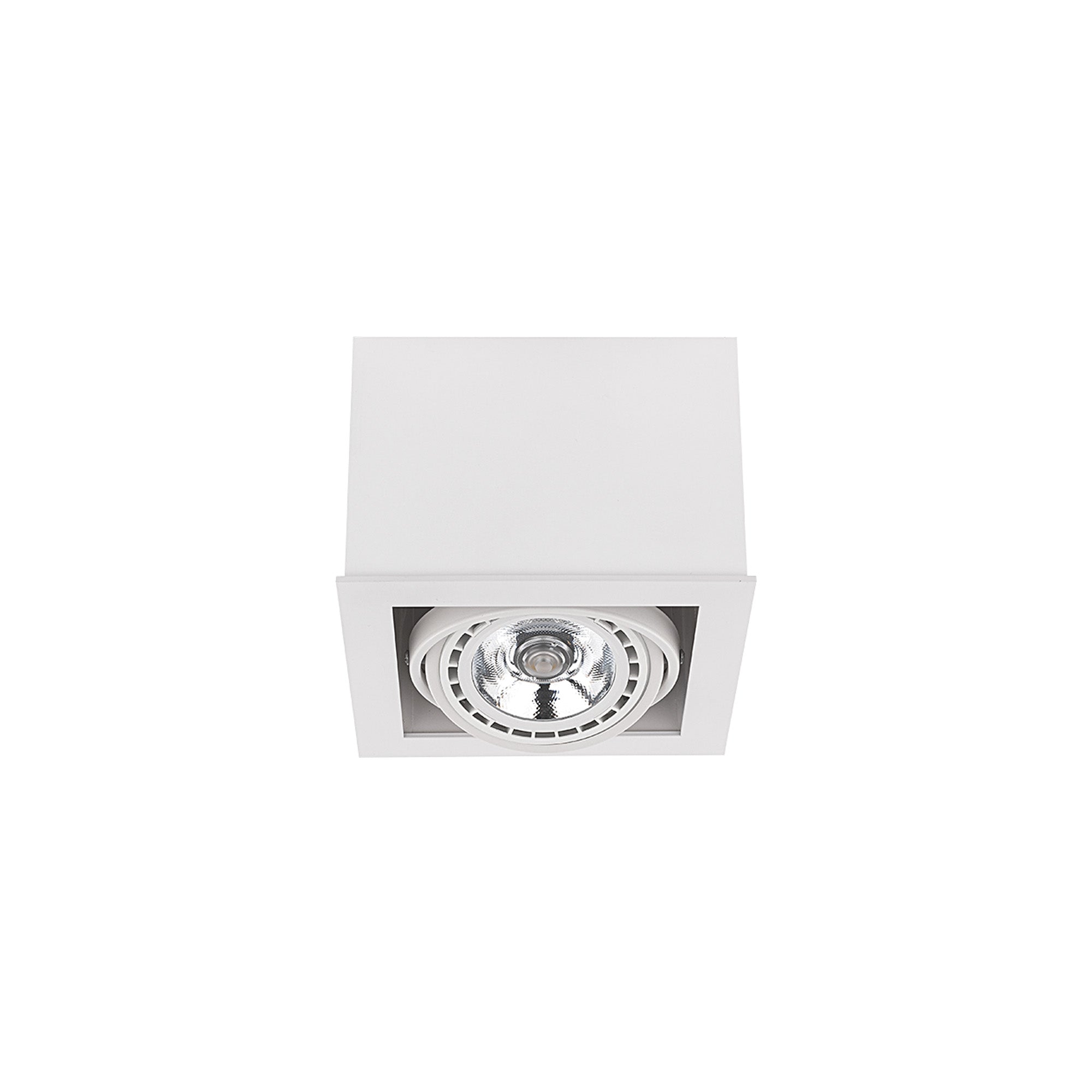 Nowodvorski Lampa przysufitowa BOX ES111 15W only LED 50/60Hz - Sklejka - Biały II