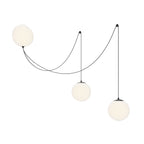 Maytoni Lampa wisząca Twins - Metal - Czarny MOD427PL-L30B3K1