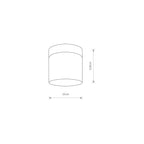 Nowodvorski Lampa przysufitowa CAYO 10W only LED 50/60Hz - Szkło - Biały II 9505