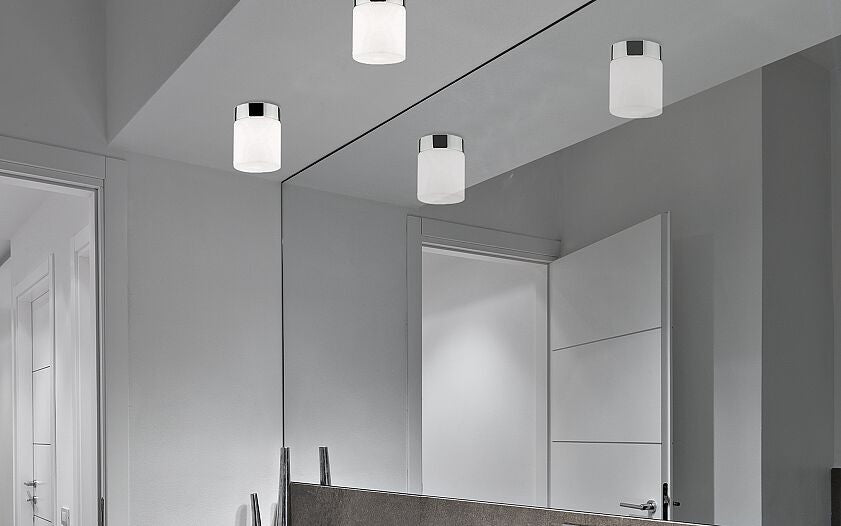 Nowodvorski Lampa przysufitowa CAYO 10W only LED 50/60Hz - Szkło - Biały II 9505