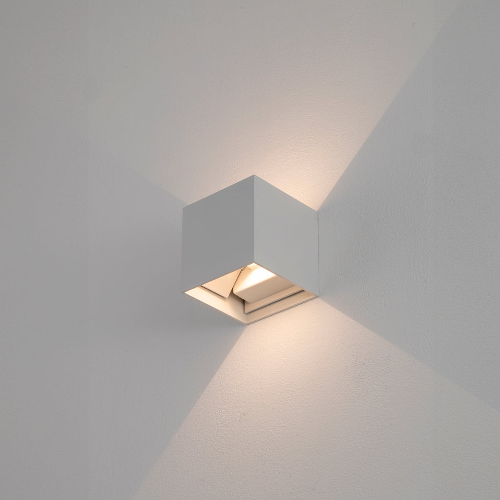 Nowodvorski Lampa ścienna natynkowa LIMA LED 6W 50/60Hz IP54 - Aluminium lakierowane - Biały