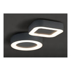 Nowodvorski Plafon MERIDA LED 12W 50/60Hz IP54 - Aluminium lakierowane - Grafitowy 9514