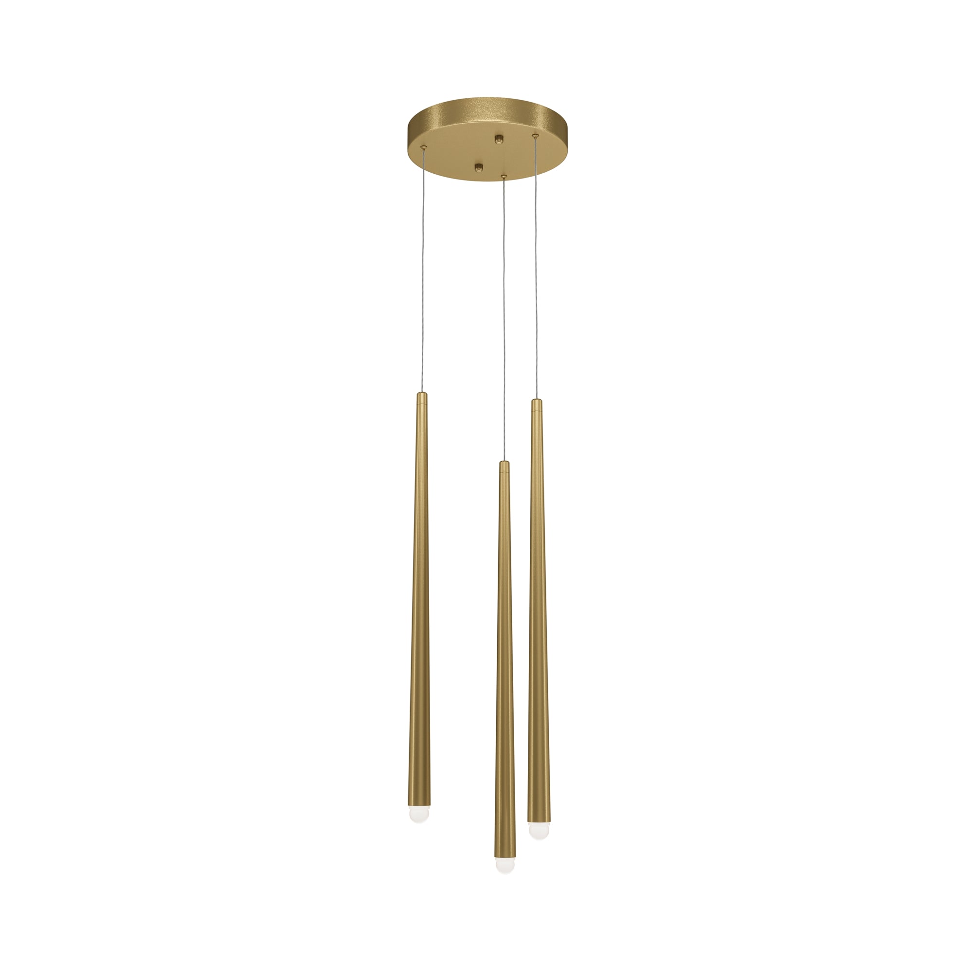 Maytoni Lampa wisząca Cascade - Aluminium - Mosiądz MOD132PL-L36BSK1