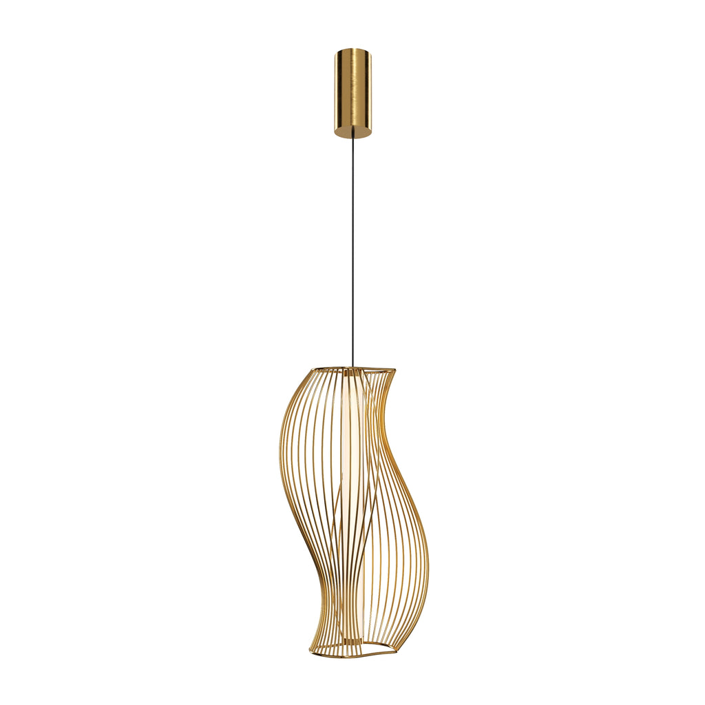 Maytoni Lampa wisząca Shadows of the past - Metal - Mosiądz MOD263PL-L20BS3K
