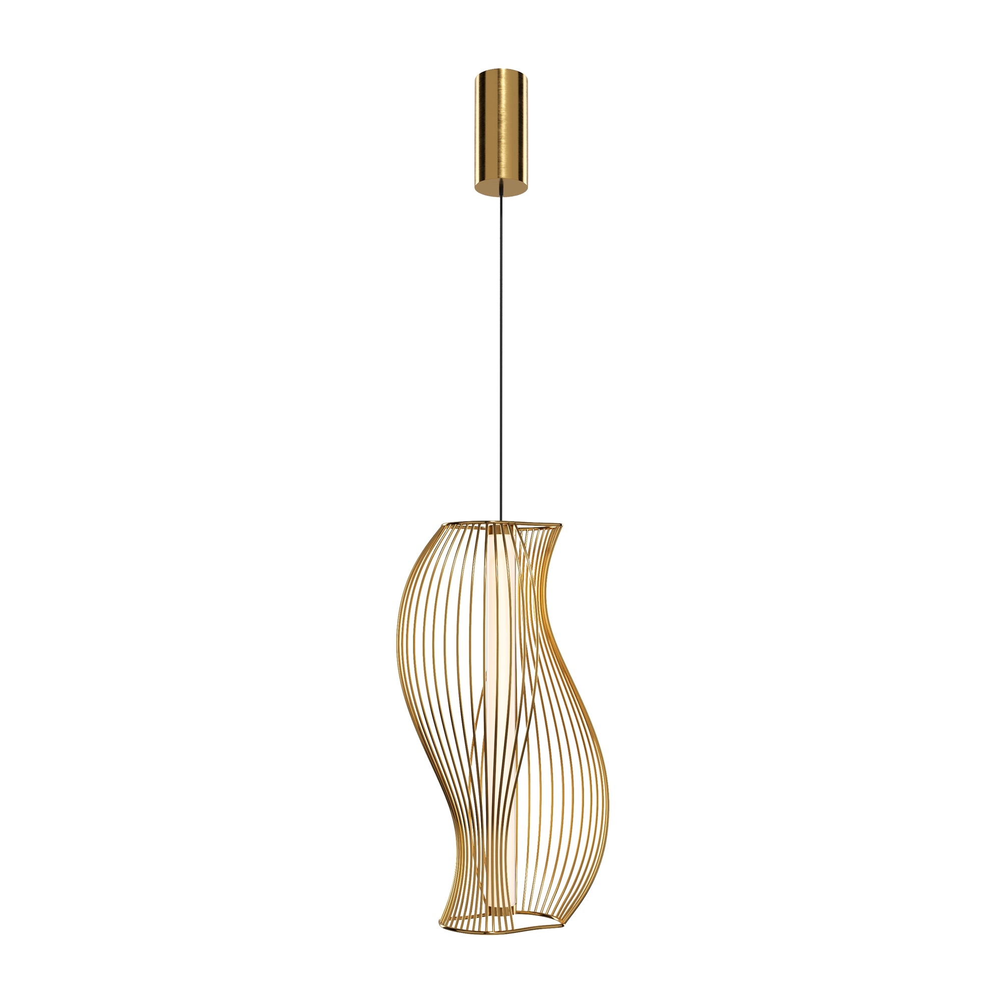 Maytoni Lampa wisząca Shadows of the past - Metal - Mosiądz MOD263PL-L20BS3K