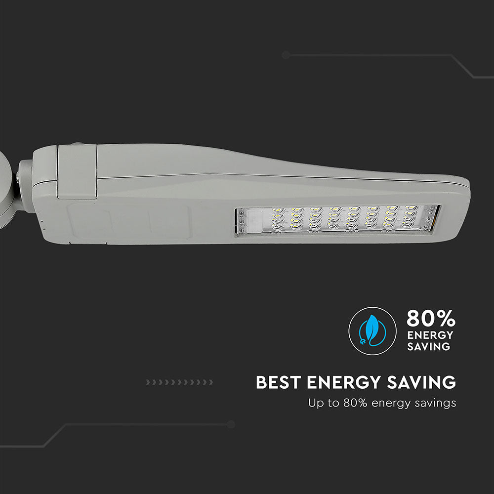 50W Lampa uliczna LED (CLASS I, Zasilacz INVENTRONICS) / Chip SAMSUNG / Barwa:5700K / Wydajność: 140lm/w